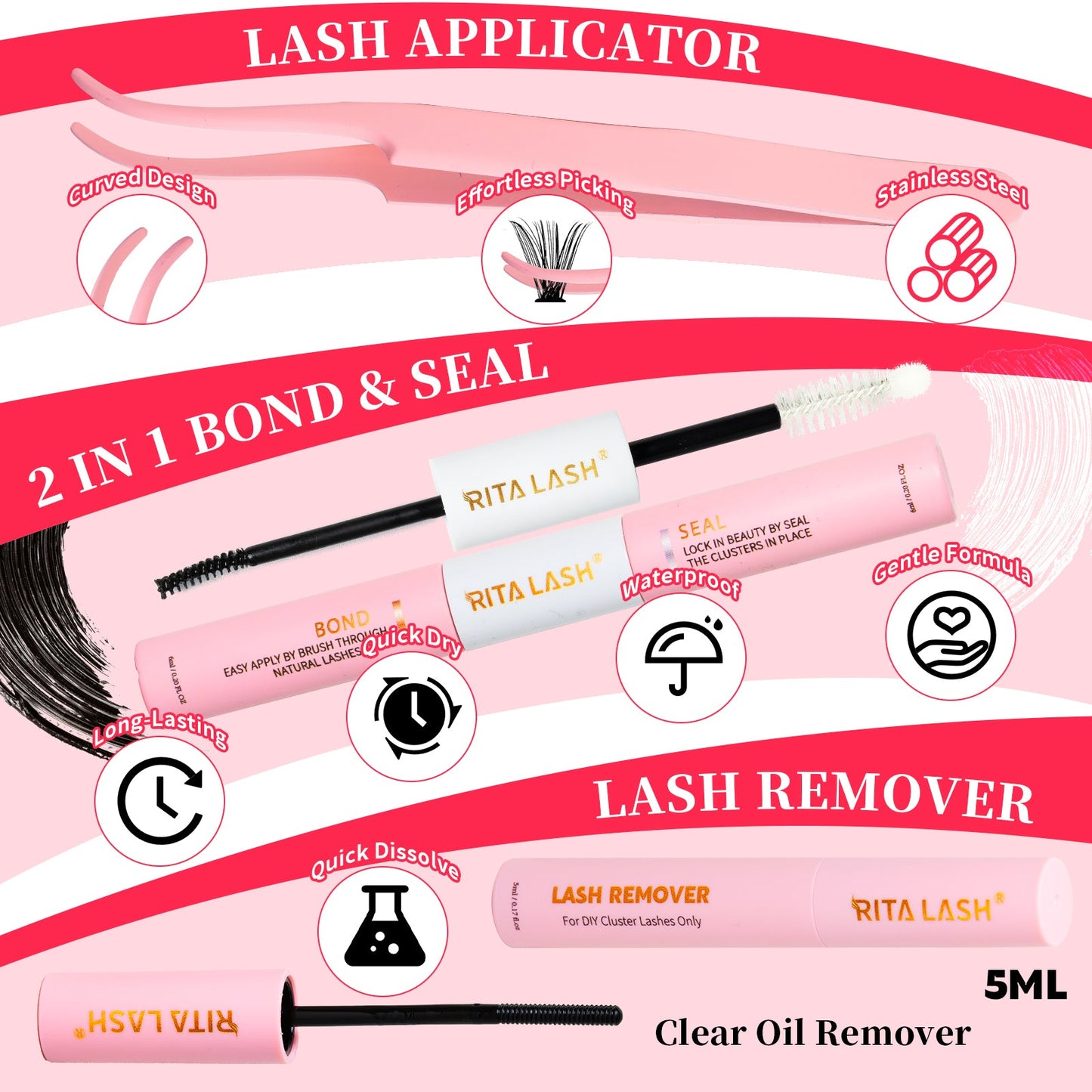 ✨Individual Eyelash Kit, 1 BoxMixed Length & Styles Natural Look Eyelashes Extension, Self Grafting Curl Eyelashes,Eyelash Glue Extension, Eye Makeup Enhancement, Lash Clusters Kit, Makeup,Lash Clusters, Eyelashes Clusters