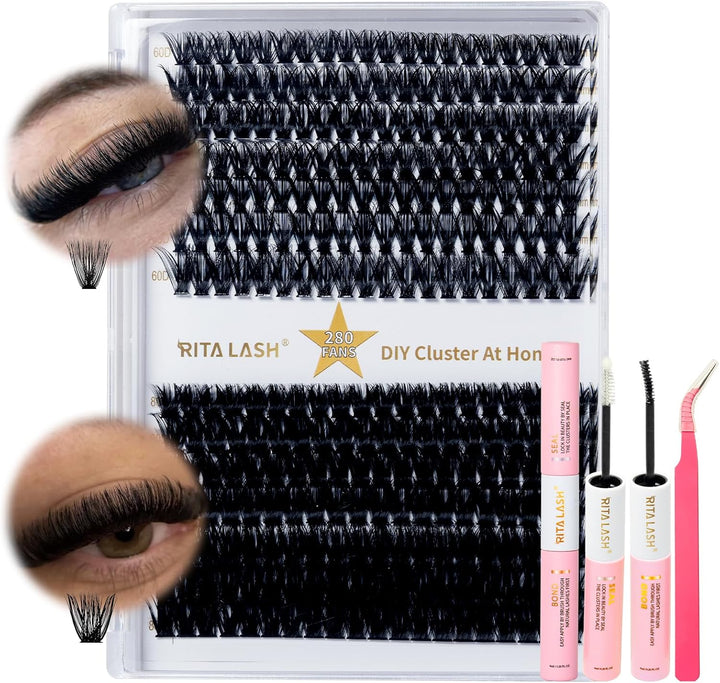 60D+80D Lash Extension Kit 8-16mm 280pcs