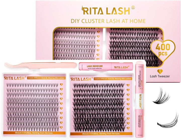 10D+30D Cluster Lash Kit,8-16mm