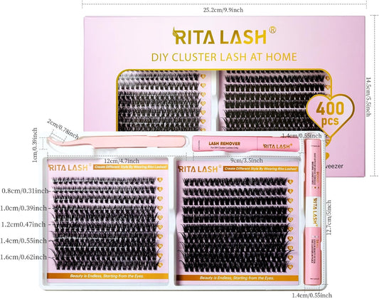 40D+60D Cluster Lash Kit,8-16mm