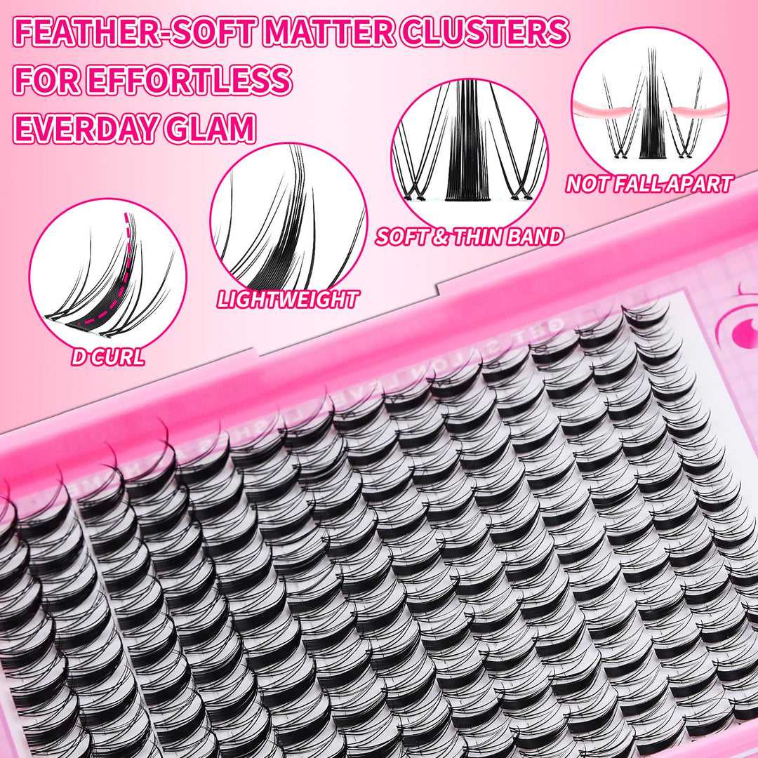 🌟RITALASH Fairy Lash Clusters – Wispy Manga-Style DIY Lash Extensions