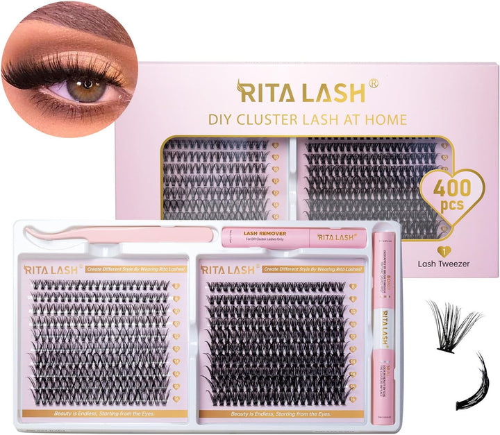 30D+40D Cluster Lash Kit,8-16mm