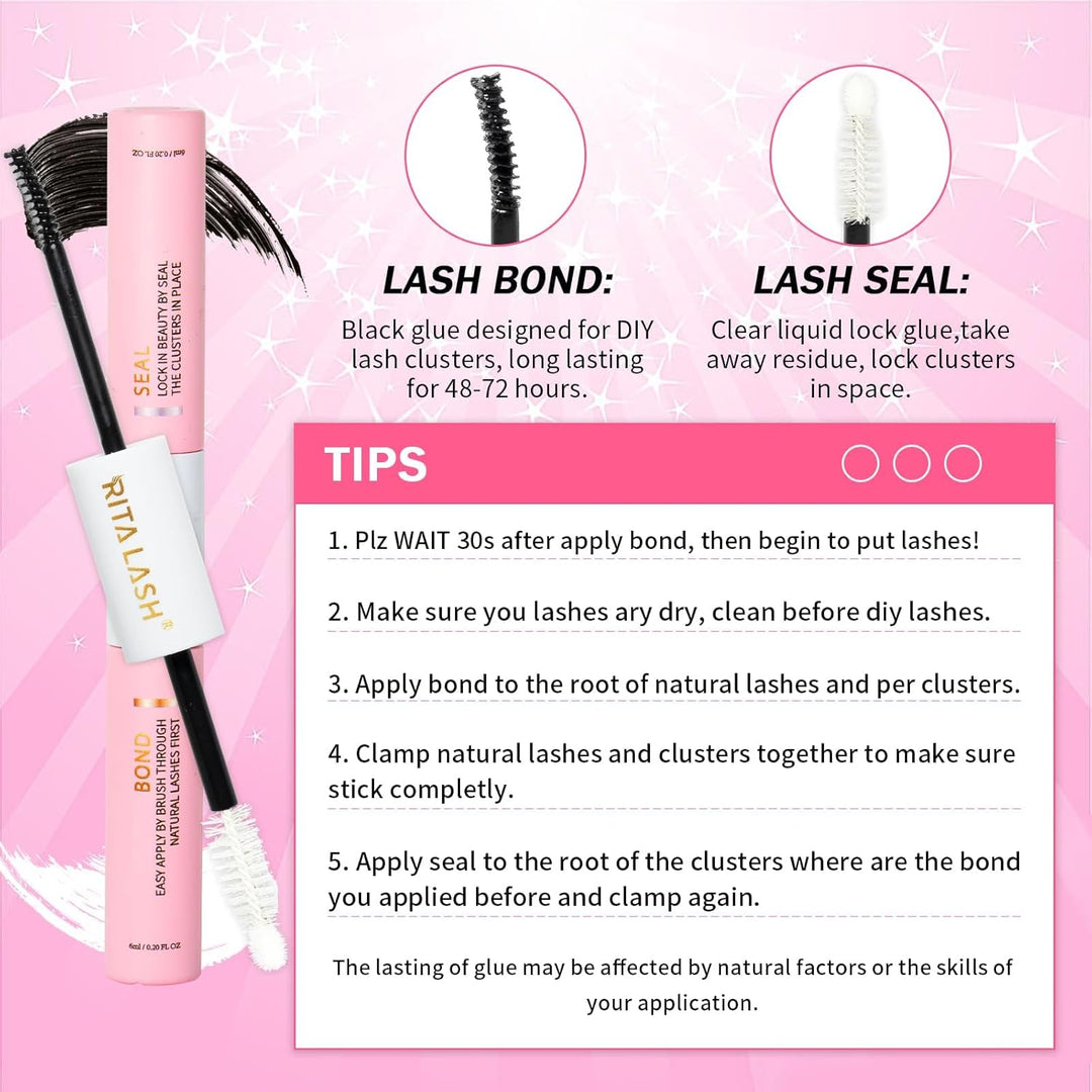 800pcs Lash Cluster Kit 10D+30D+50D+80D