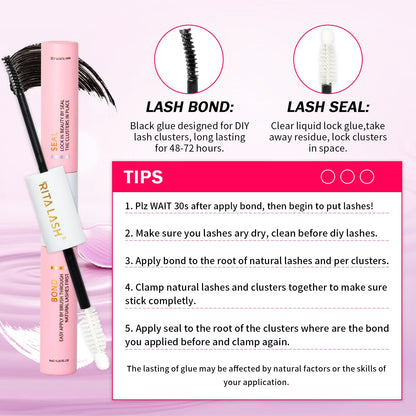 400pcs DIY Cluster Lashes Kit