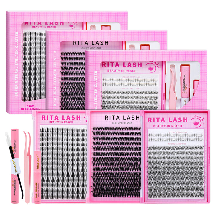 ✨RITALASH Upgrade 2.0 DIY Cluster Lashes – Venus, Fairy & Flora Styles