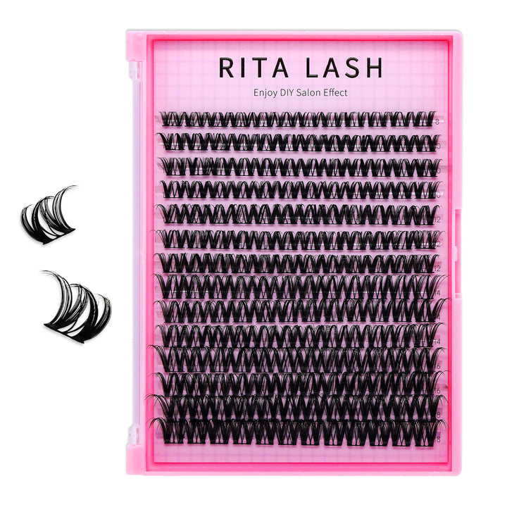✨RITALASH Upgrade 2.0 DIY Cluster Lashes – Venus, Fairy & Flora Styles